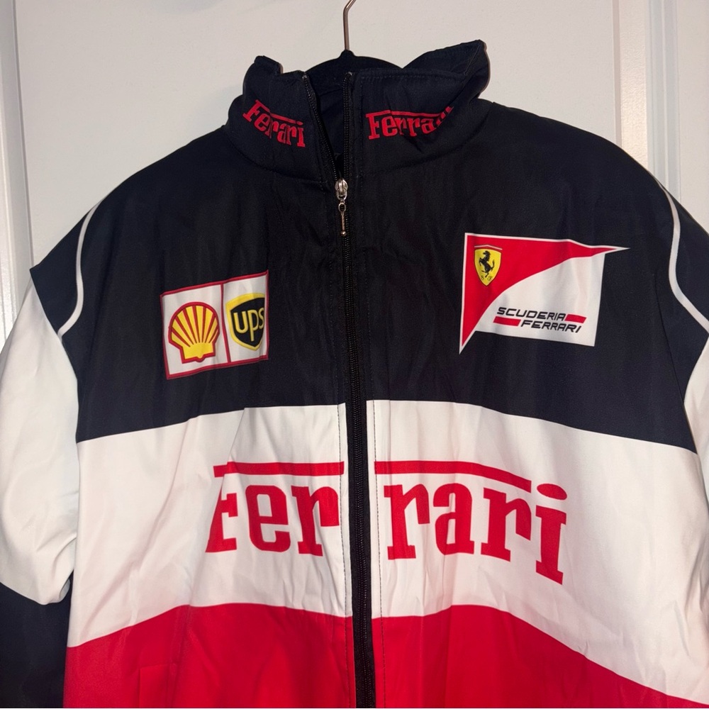 Ferrari Tri-Color Racing Jacket - Picture 2 of 4